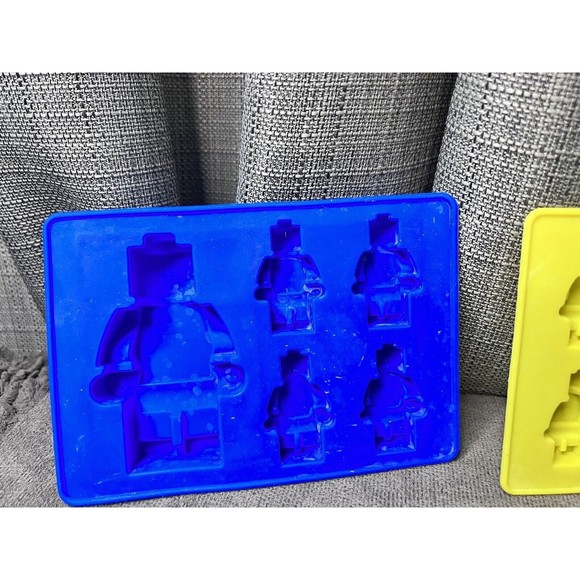 Silicone Molds Figures Bricks Candy Ice Chocolate Baking Lot Bundle - Picture 2 of 7